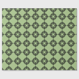 Naadloos Symmetrie-inpakpapier Cadeaupapier