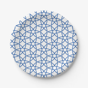 Naadloos Turks kleurrijk Arabisch design Papieren Bordje