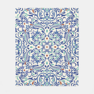 Naadloos turks kleurrijk patroon. Eindeloos patroo Fleece Deken