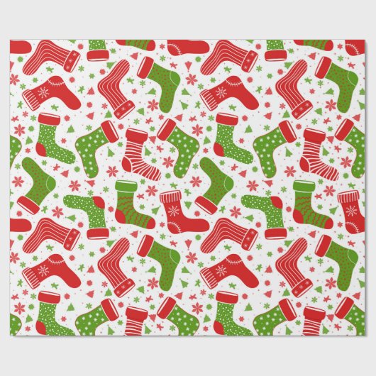 Naadloos vectorpatroon met verschillende kerst cadeaupapier (Vlak)