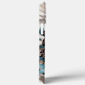 Naadloos vlinderbloempatroon Case-Mate iPhone case (Achterkant / Rechts)