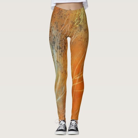 Naadloos | Zazzle_Growshop. Leggings (Voorkant)