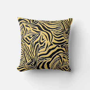 Naadloos zebrapatroon, dierlijk. behang, abstract kussen
