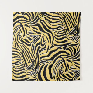 Naadloos zebrapatroon, dierlijk. behang, abstract wandkleed