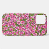 naadloze abstracte achtergrond. textielstroom in d Case-Mate iPhone case (Achterkant (horizontaal))