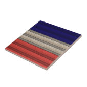 Naadloze abstracte sierdecoratie,  tegeltje (Zijkant)