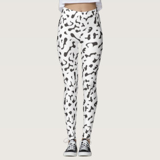 Naadloze Abstracte vector amorf patroon Leggings