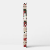 Naadloze achtergrond met marien leven - krab en di Case-Mate iPhone case (Achterkant / Rechts)