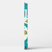 Naadloze achtergrond met schattige doedelastronaut Case-Mate iPhone case (Achterkant / Links)