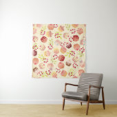 naadloze bekertaart illustratie wandkleed (In situ)