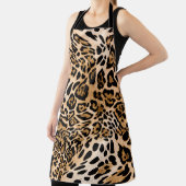 Naadloze blaastextuur, dierlijke huid schort (Insitu)