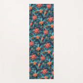 Naadloze bloemenpapier patroon Yoga Mat (Voorkant)