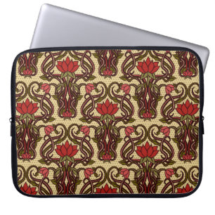 Naadloze bloemkool in nieuwe stijl, Vi Laptop Sleeve