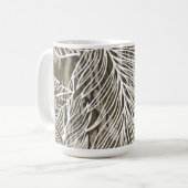 Naadloze Botanische Bottom Lands Camo Koffiemok (Voorkant links)