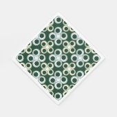 Naadloze cirkels Papieren servetten (Hoek)