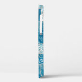 Naadloze collage van patchwork, mix het quilpatroo Case-Mate iPhone case (Achterkant / Links)