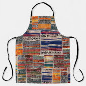 Naadloze collage van patchwork, mix het quilpatroo schort (Voorkant)