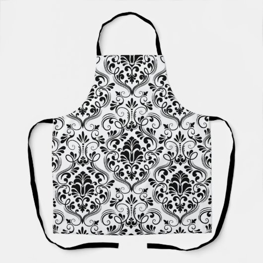 Naadloze Damask Schort (Voorkant)