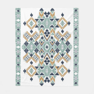 naadloze decoratieve etnische patronen. Americ Fleece Deken