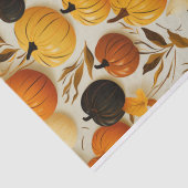 Naadloze Design pompoen Herfst Decoupage Tissuepapier (Detail)