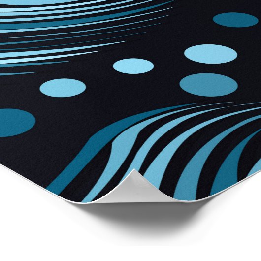 Naadloze donkere veren textuur, abstract . poster (Hoek)