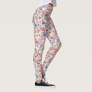 Naadloze Floral Pattern Beauty  Blossom Leggings