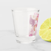 Naadloze Floral Shot Glas (Links)