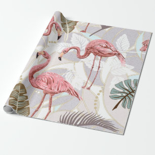 Naadloze florale achtergrond met fl cadeaupapier