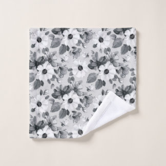 Naadloze florale achtergrond met mooie wildstroom washandje