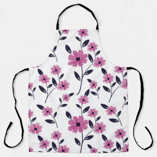 Naadloze florale Patroonachtergrond, met de hand g Schort