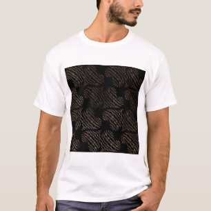 Naadloze foto's van het patroon, ornament valentij t-shirt