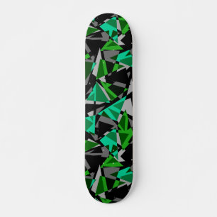 Naadloze geometrische driehoeken skateboard