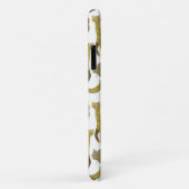 Naadloze Giraffe gele witte achtergrond Case-Mate iPhone Case (Achterkant/rechts)