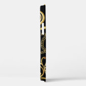 Naadloze gouden kettingpatrouillemode, Illustrator Case-Mate iPhone Case (Achterkant / Rechts)