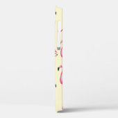  naadloze grafische, realistische flamingvogel Case-Mate iPhone case (Achterkant / Links)