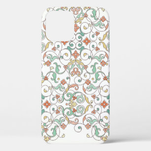 naadloze grens in oostelijke stijl. O iPhone 12 Hoesje