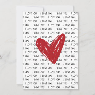 Naadloze Kleine Hartjes Gelukkige Valentijnsdag Feestdagenkaart