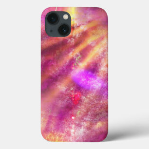 naadloze kleur paars, roze iPhone 13 hoesje