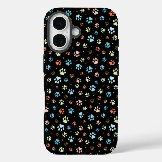 Naadloze kleurloze kleine dog pogen Case-Mate iPhone case (Achterkant)
