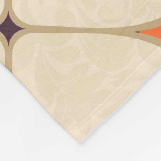 Naadloze kleurrijke patchwork-tegel met de islam, fleece deken (Hoek)