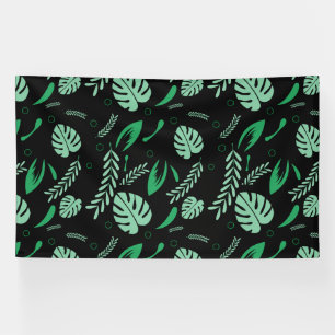 Naadloze kleurrijke zomerpatronen - Floral-Natuur Spandoek