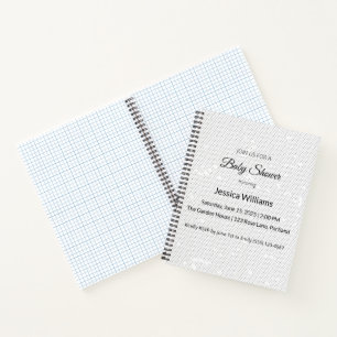 Naadloze lichtgrijze minimalistische textuur notitieboek