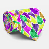 Naadloze mozaïekkaleidoscoop abstract modern stropdas (Opgerold)