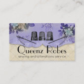 naadloze naadbordjes visitekaartje (Voorkant)