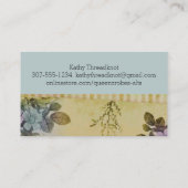  naadloze naadbordjes visitekaartje (Achterkant)