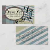 naadloze naaigarens visitekaartje (Voorkant / Achterkant)