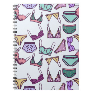  naadloze onderkleding van het patroon: remmen en  notitieboek