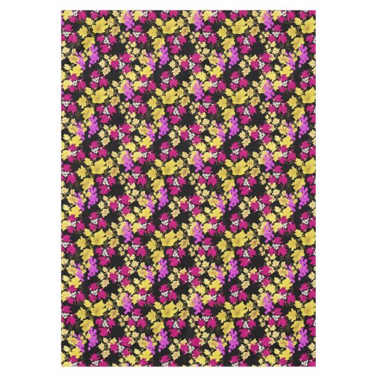 Naadloze oogstdruiven rozen bloemen bloem tafelkleed (Voorkant)