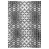 Naadloze ornamentale witte decoratie tafelkleed (Voorkant)