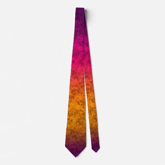 Naadloze ornamentroze paarse gist stropdas (Voorkant)